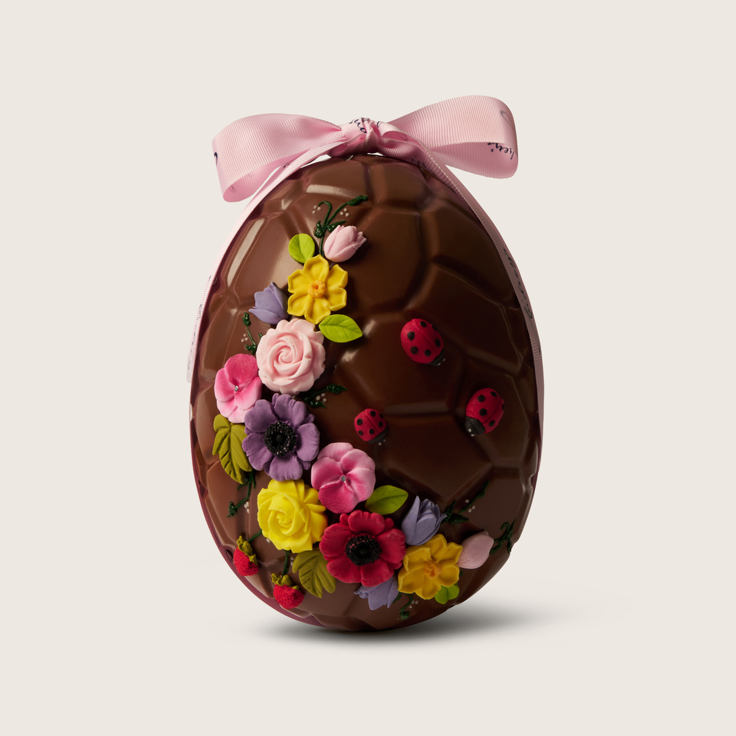 Milk English Spring Garden Hand-Decorated Egg