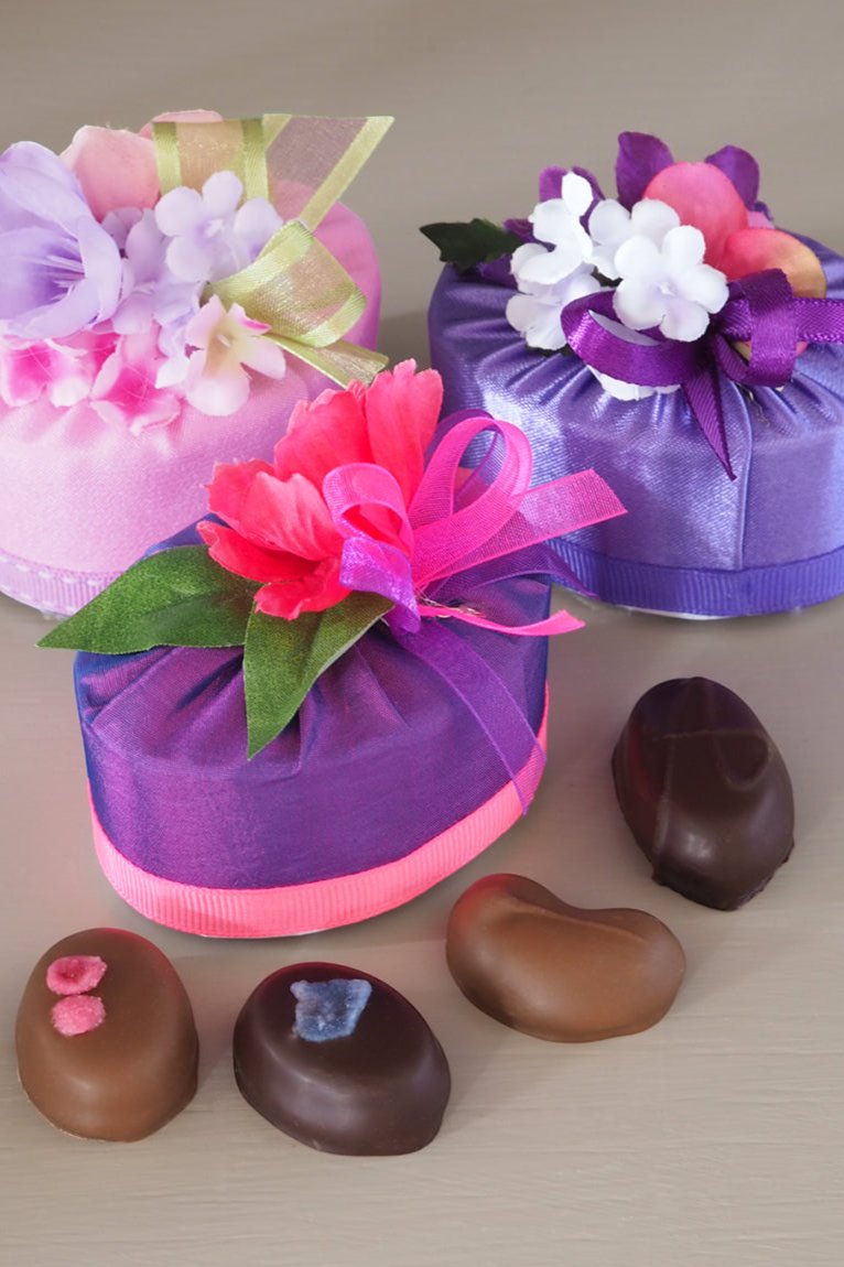 The Lilac/ Purple Hat Box