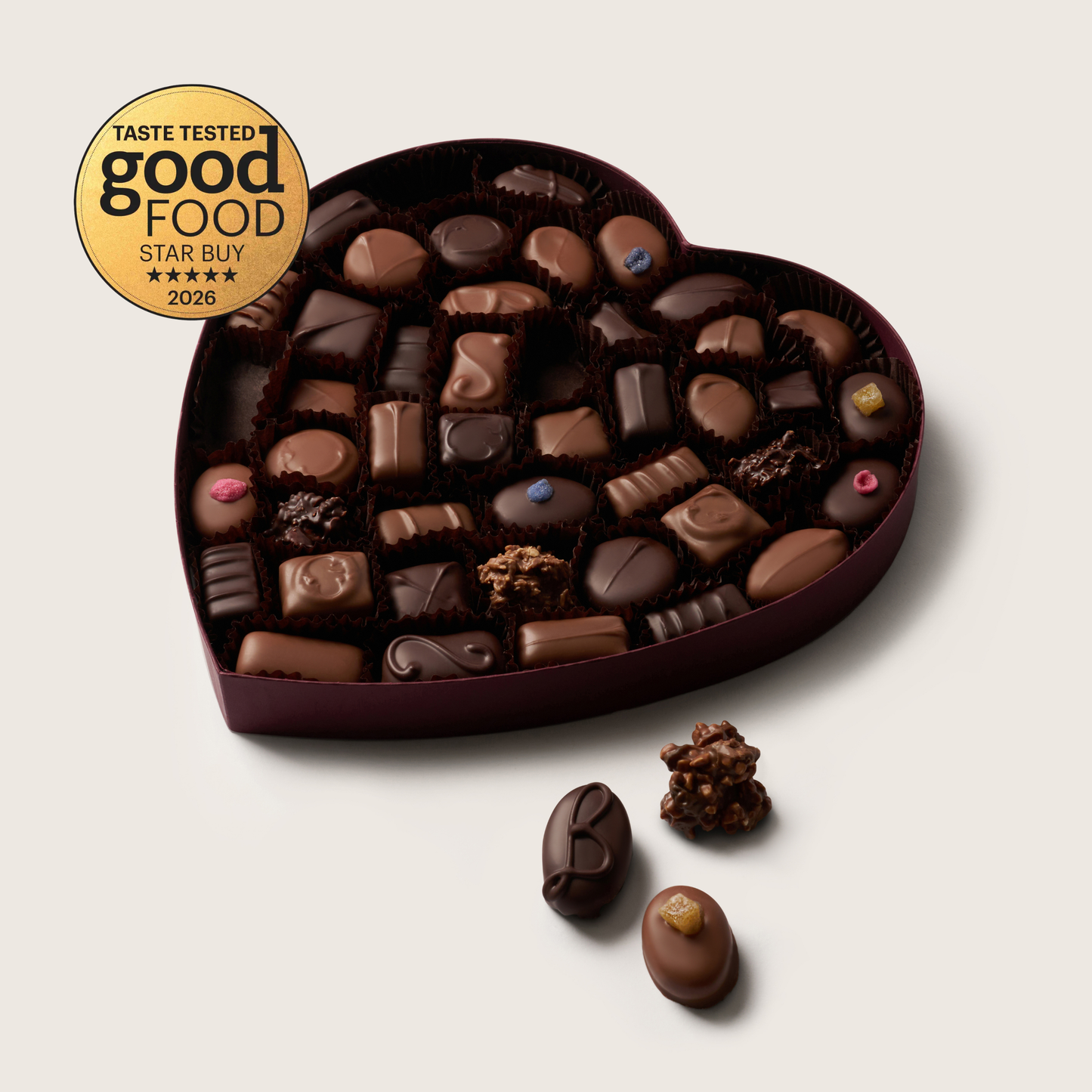 The Audrey's Heart - Milk & Dark