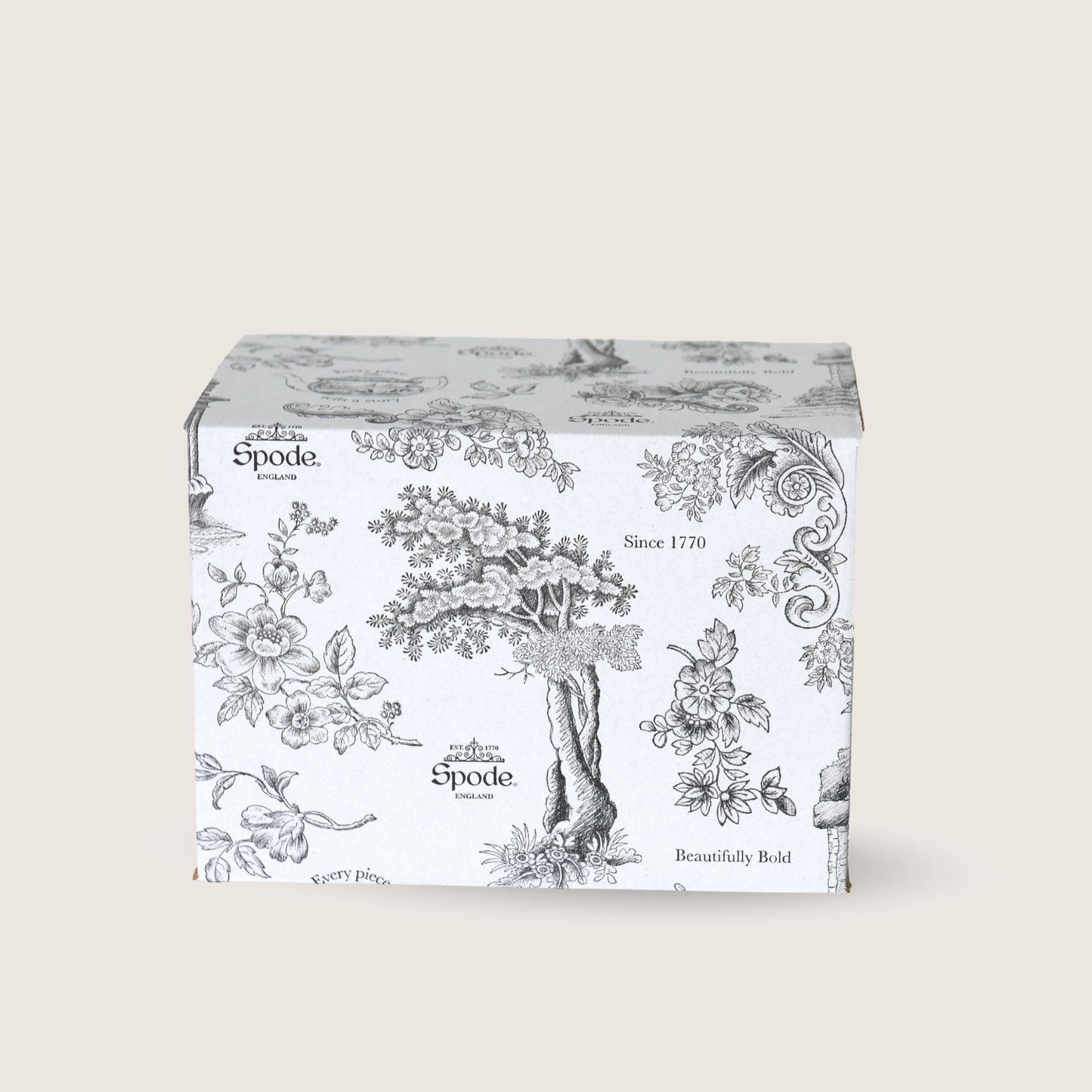 Audrey's x Spode: Blue Italian Mug & Hot Chocolate Tin