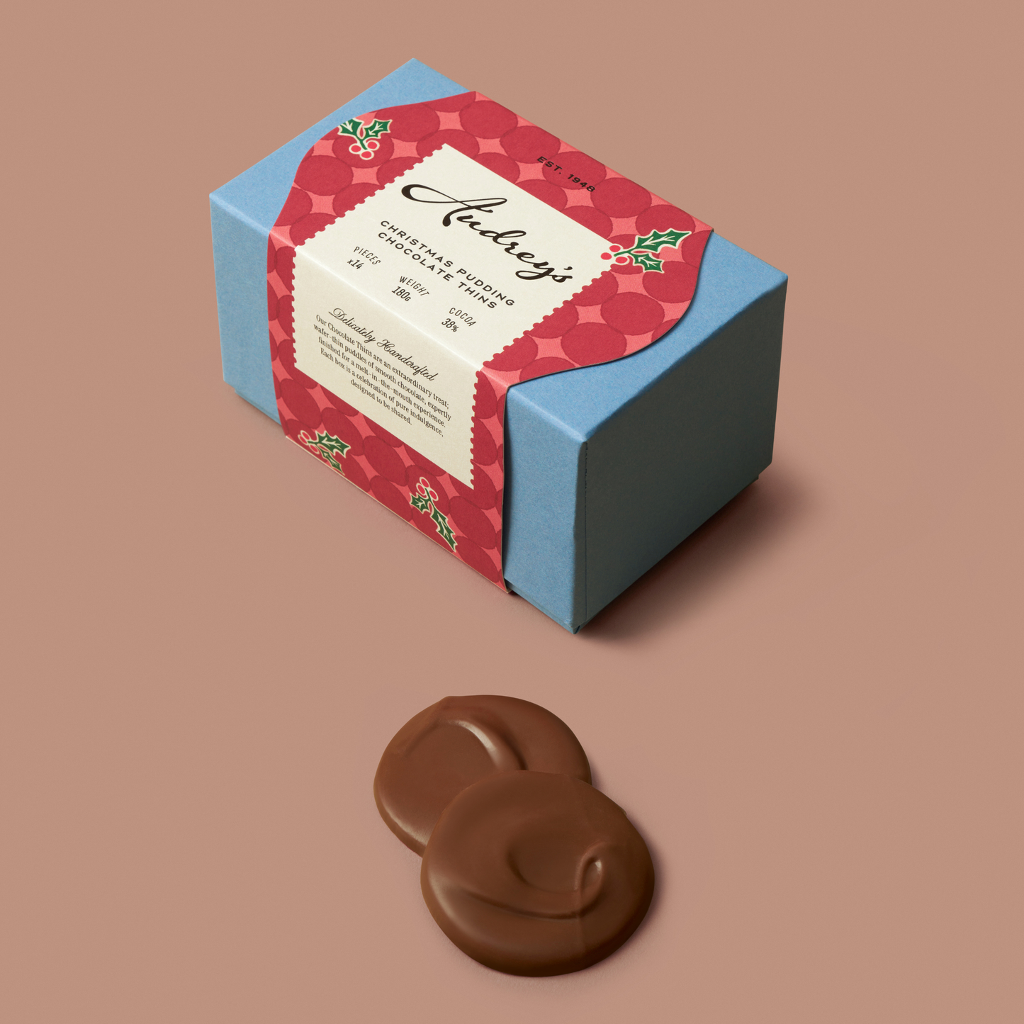 Christmas Pudding Thins