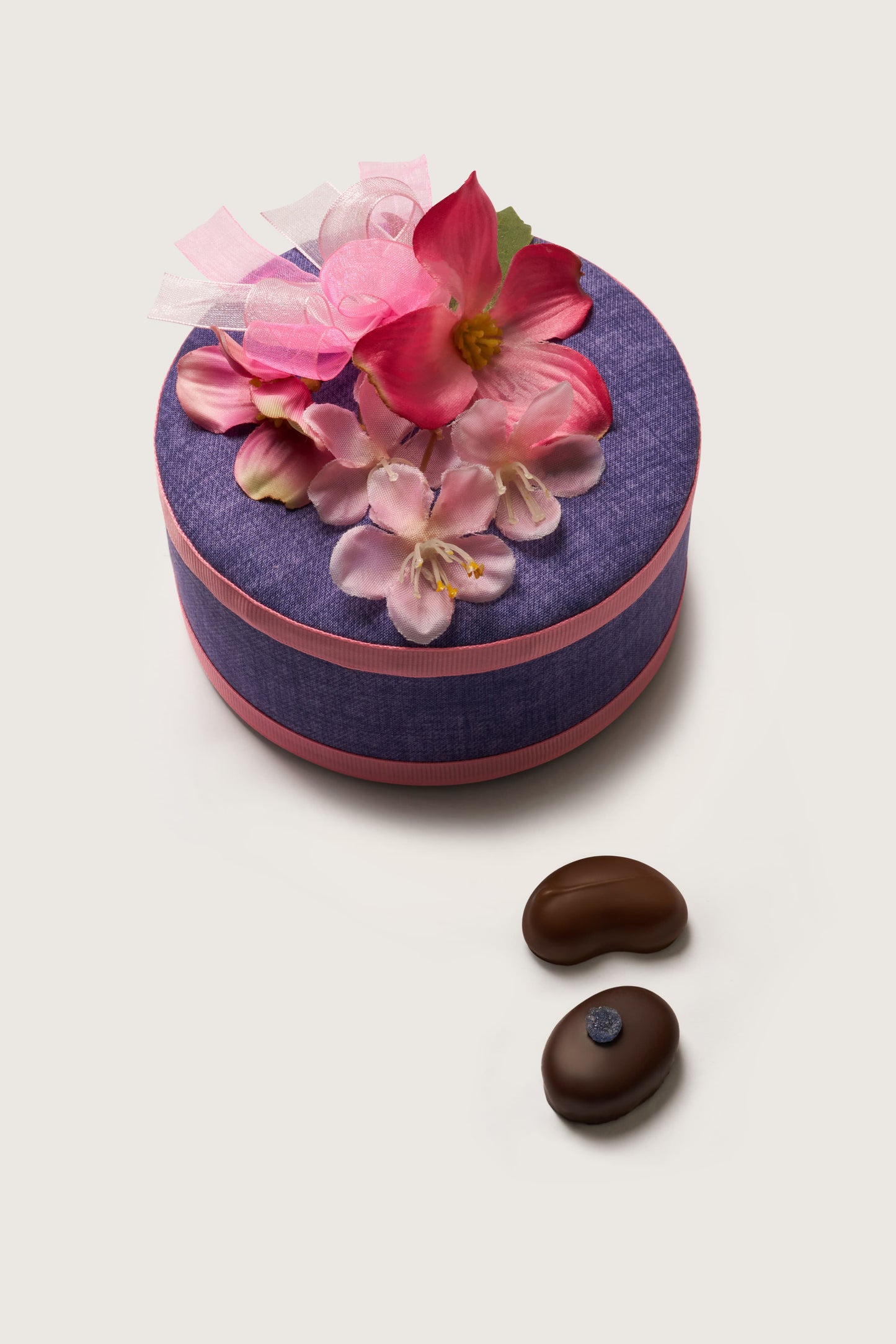 The Lilac & Purple Hat Box