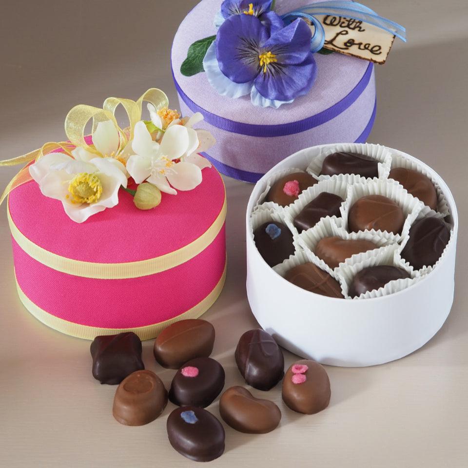 The Lilac/ Purple Hat Box