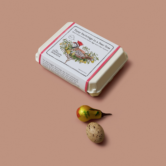 The Chocolate Detective Tipsy Partridge in a Pear Tree Eggs