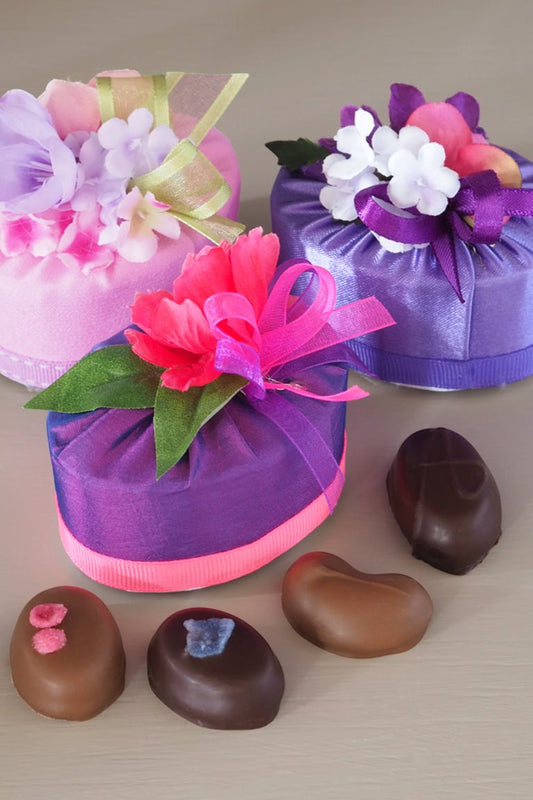 The Lilac/ Purple Hat Box