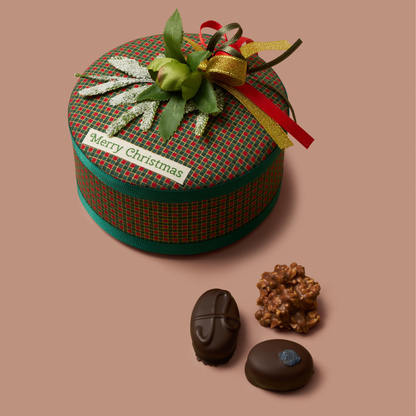 The Christmas Green Hat Box