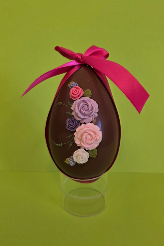 Rose Decorated Easter Egg