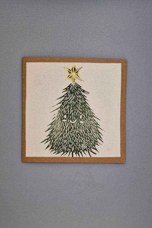 Handmade Emily Stevens Christmas Card Tree