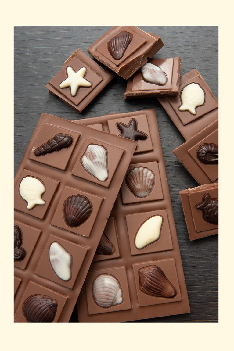 Sea Shell Chocolate Bar