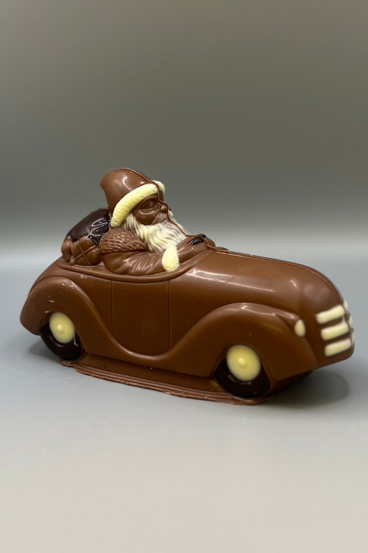 Santa in a Car