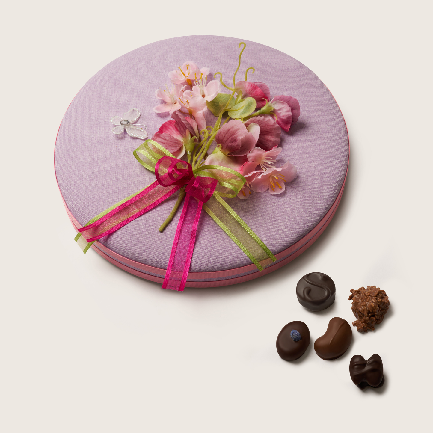 The Lilac & Purple Hat Box