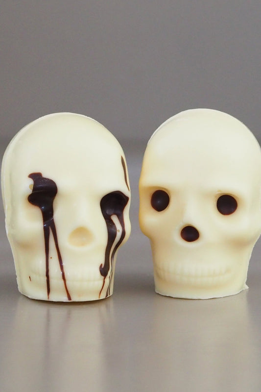 White Decorated Skulls